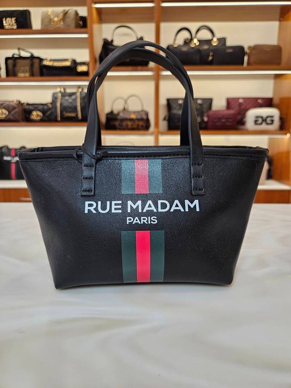 Rue Madam Mini Shopping Bag Nera