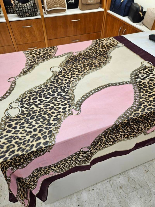 Liu Jo Foulard Fantasia Catene Rosa