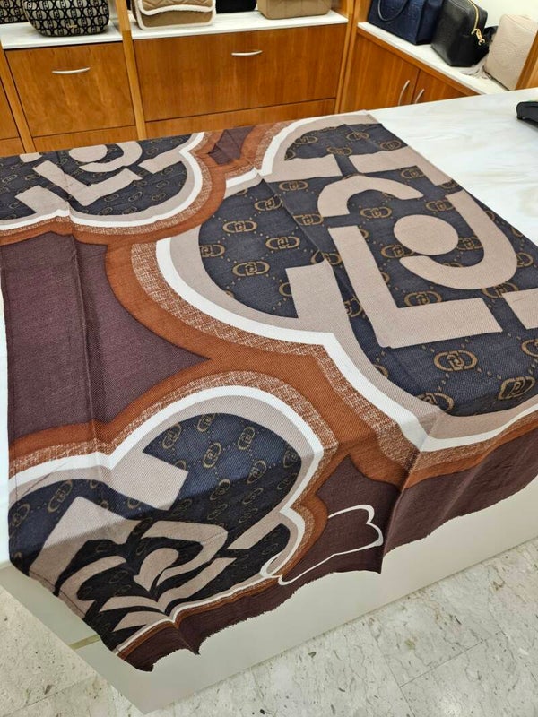 Liu Jo Stola Fantasia Logata Tabacco