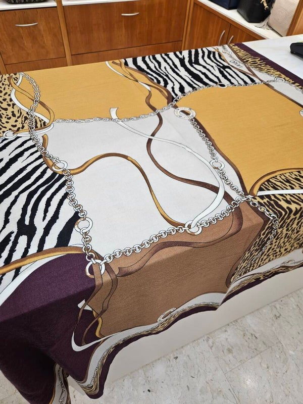 Liu Jo Foulard Fantasia Zebrata Burgundy