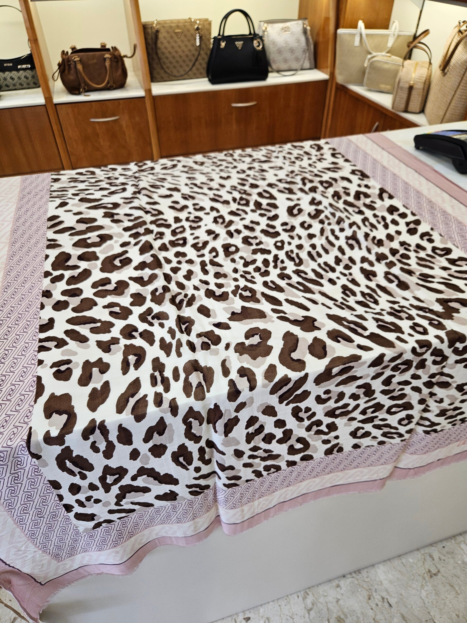 Liu Jo Foulard Animalier/Rosa