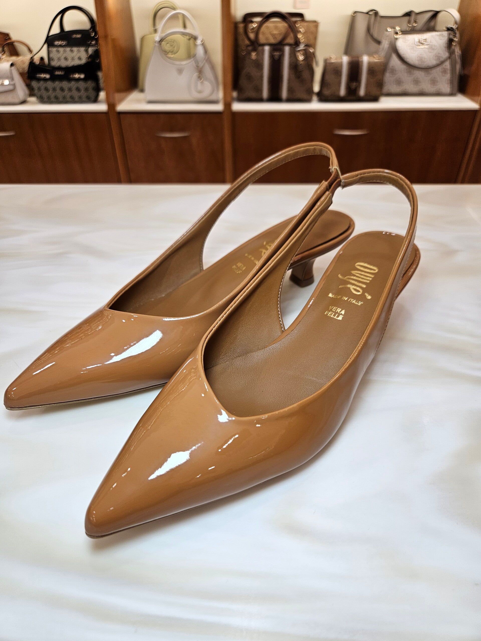 Ovyé Slingback Lucide Tabacco