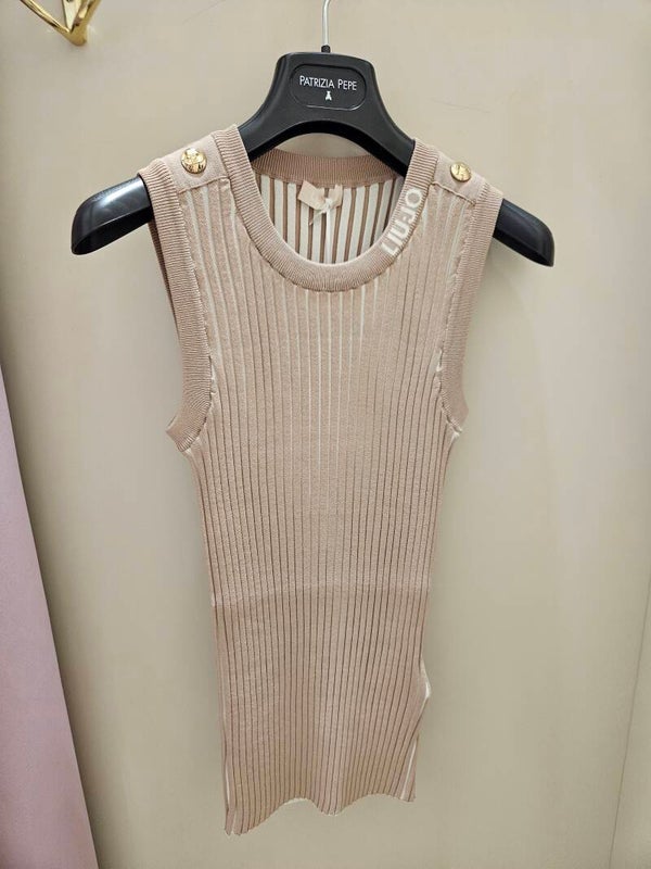 Liu Jo Top in Maglia Beige