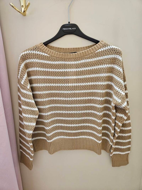 Pennyblack Maglia Marinière Tabacco