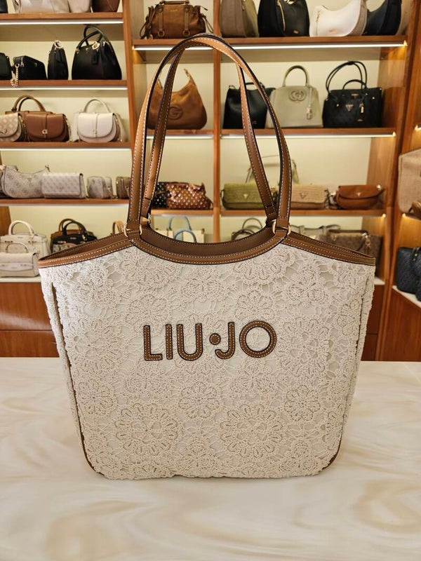 Liu Jo Borsa Tote Grande in Pizzo