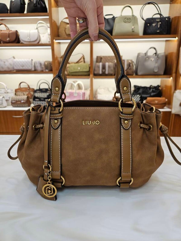 Liu Jo Bauletto in Ecosuede Cognac