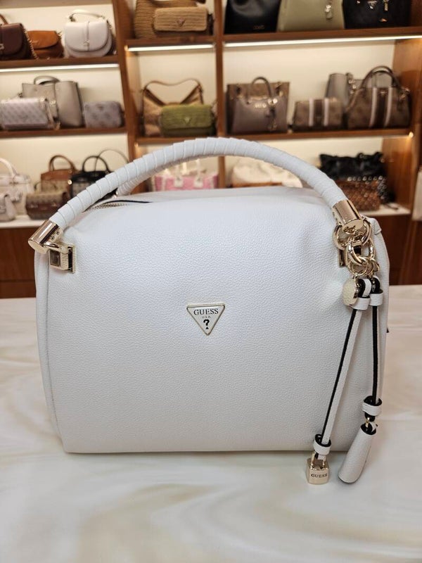 Guess Bauletto Avorio con Tracolla
