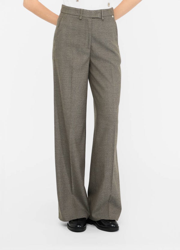 Liu Jo Pantaloni Straight con Piega