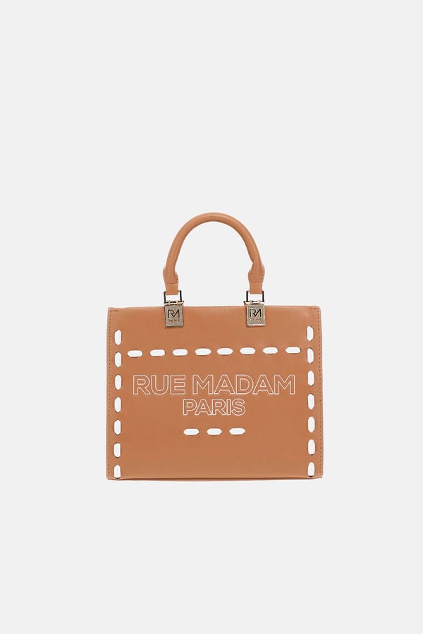 Rue Madam Mini Tote Bag Cognac