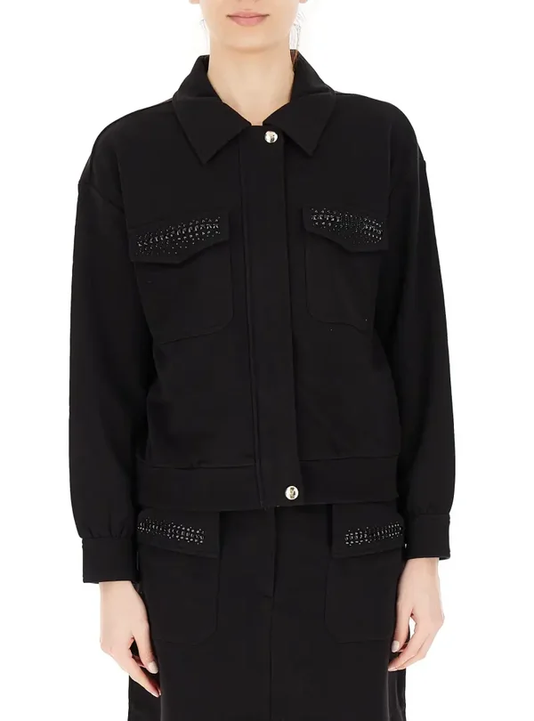 Liu Jo Giacca Felpa Nera