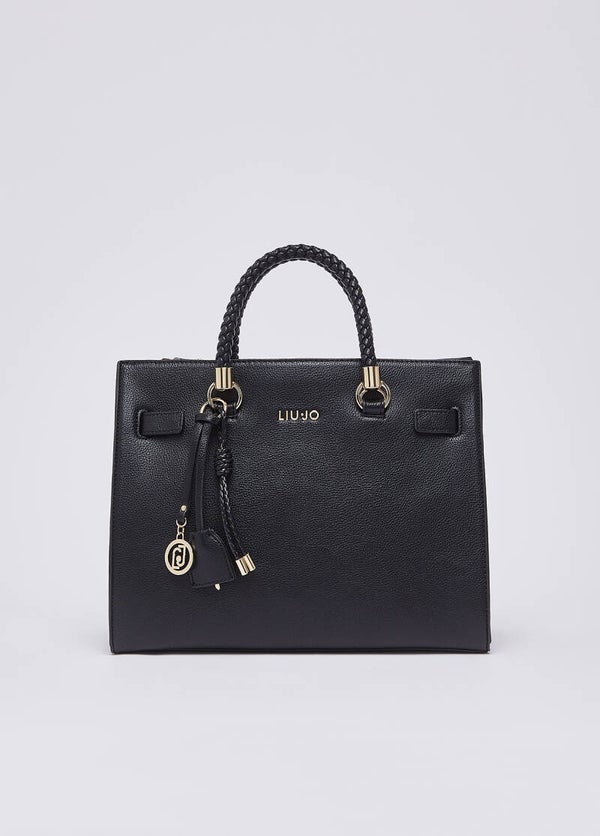 Liu Jo Shopper Nera con Charms