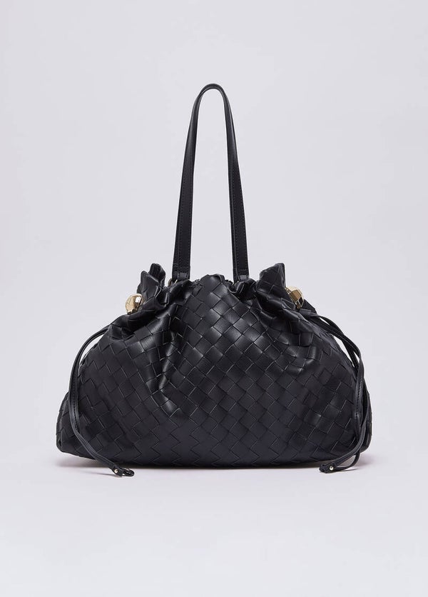 Liu Jo Tote Bag Grande Intrecciata Nera