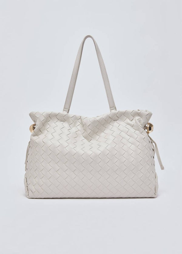 Liu Jo Tote Bag Grande Intrecciata Avorio