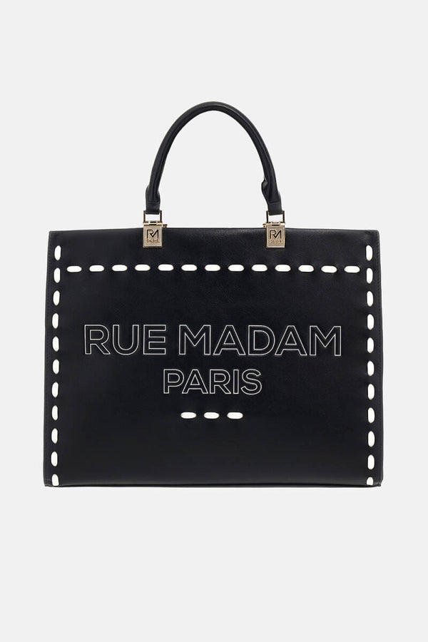 Rue Madam Tote Bag Nera