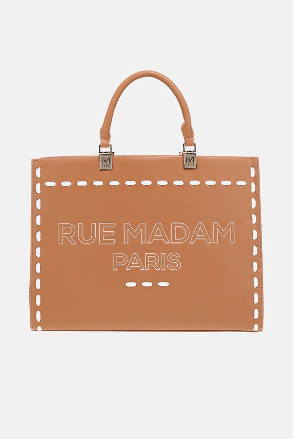 Rue Madam Tote Bag Cognac