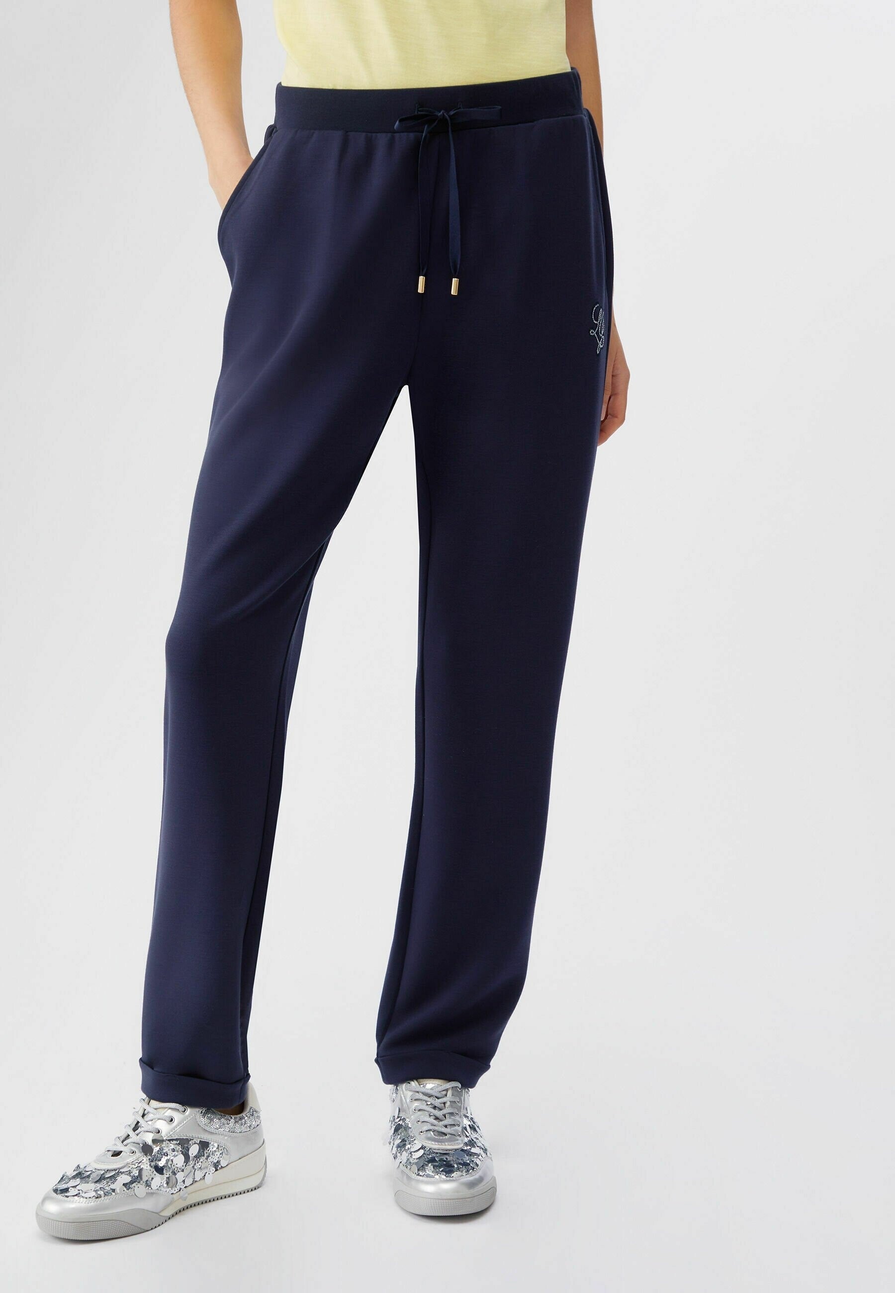 Liu Jo Pantalone Blu in Scuba
