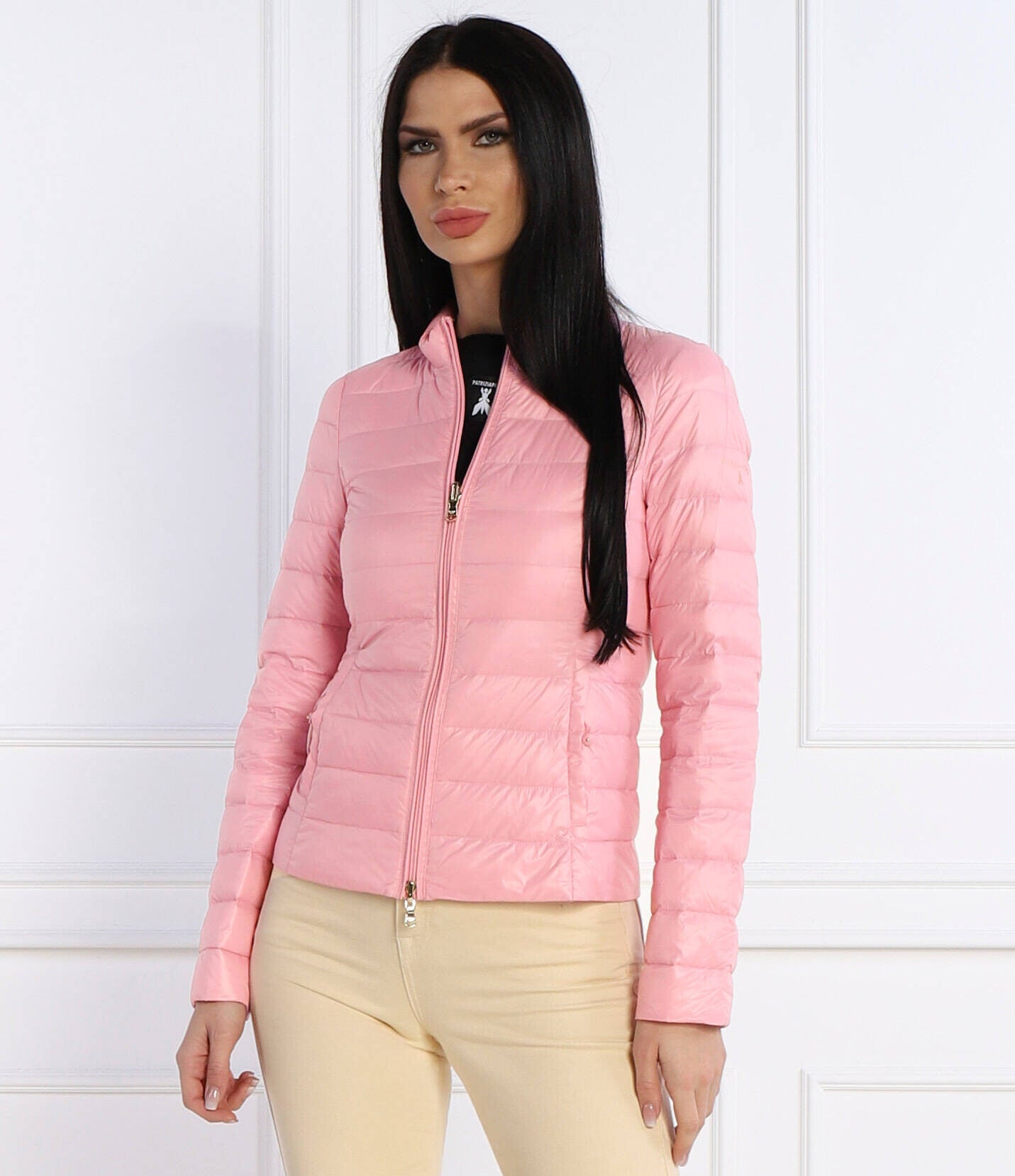 Patrizia Pepe Piumino in Nylon Rosa