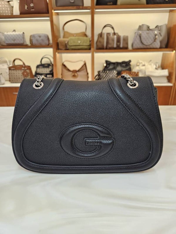 Gaelle Paris Borsa Nera con Logo