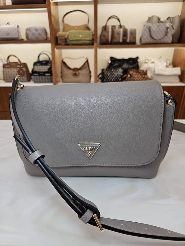 Guess Tracolla Taupe con Pattina