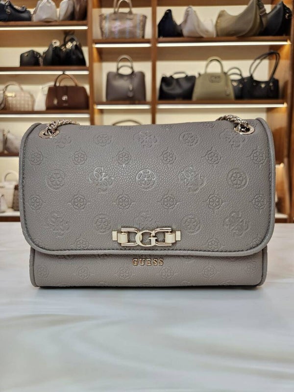 Guess Borsa Taupe con Tracolla Regolabile