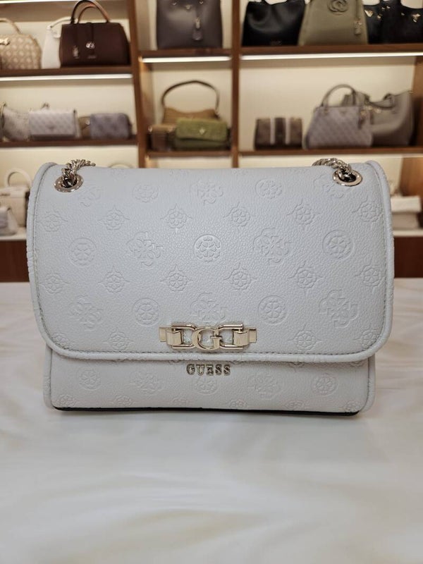 Guess Borsa Avorio con Tracolla Regolabile