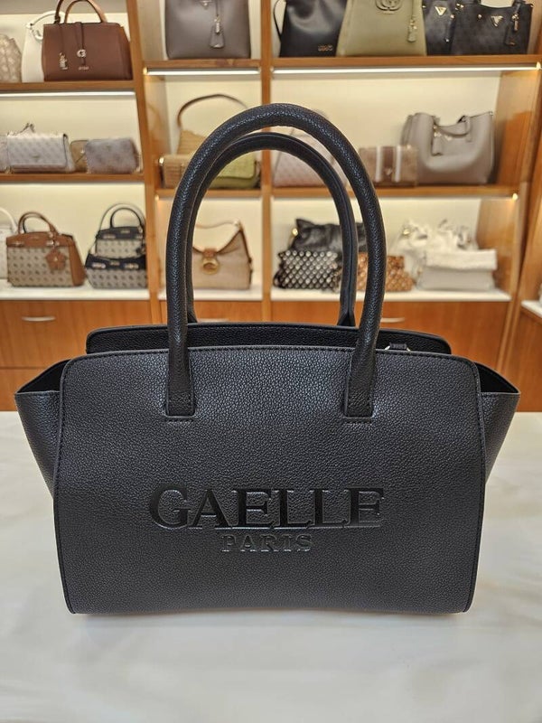 Gaelle Paris Borsa Nera con Logo