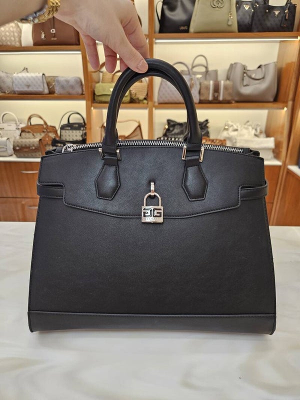 Gaelle Paris Borsa Nera con Lucchetto