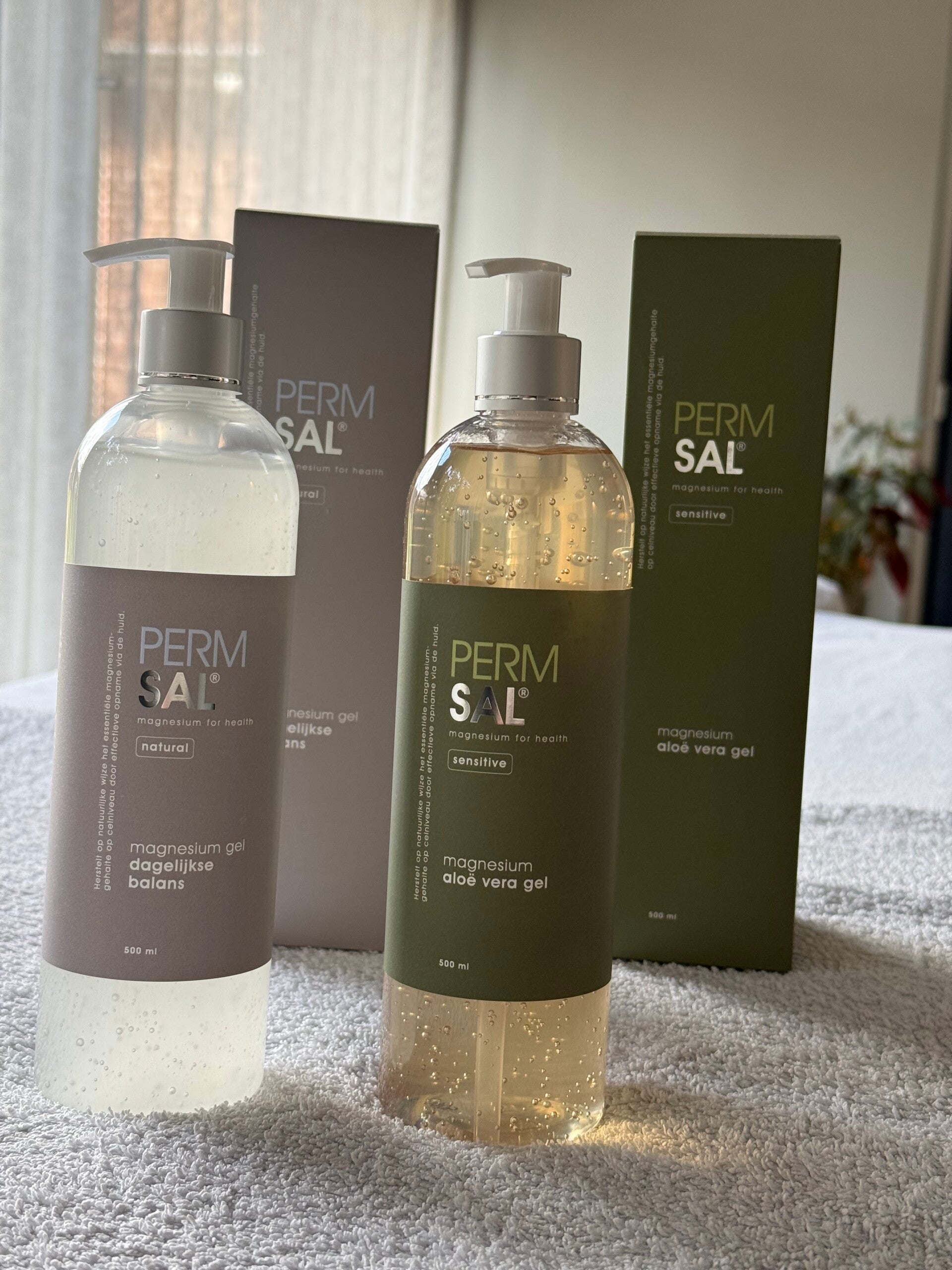 Magnesium massage met permsal