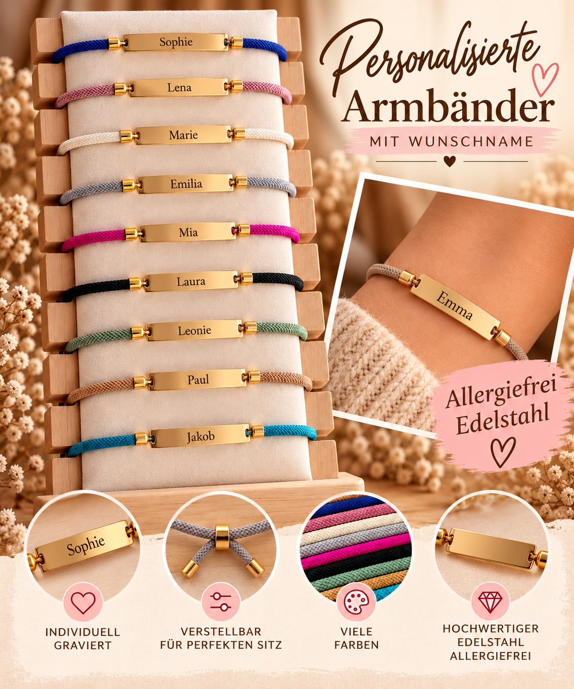 Personalisiertes Armband