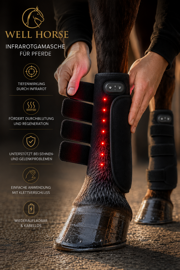 WellHorse Infrarot-LED-Therapiegamasche