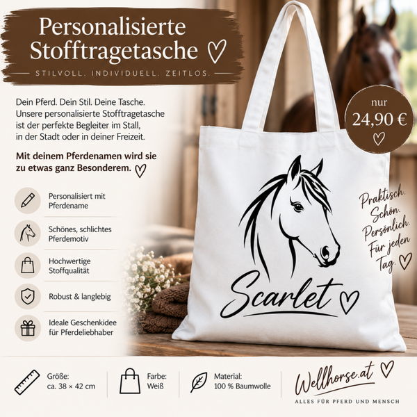 Tragetasche Personalisierte WellHorse