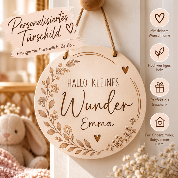 Kinderzimmerschild personalisiert