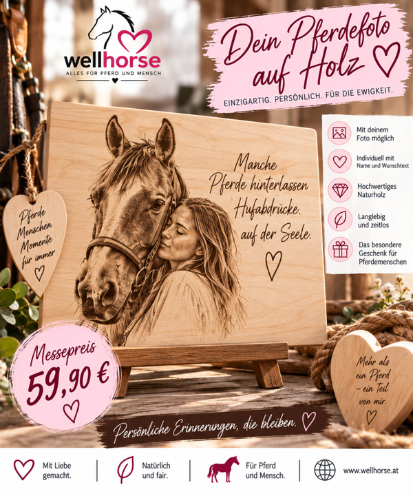Fotobild auf Holz