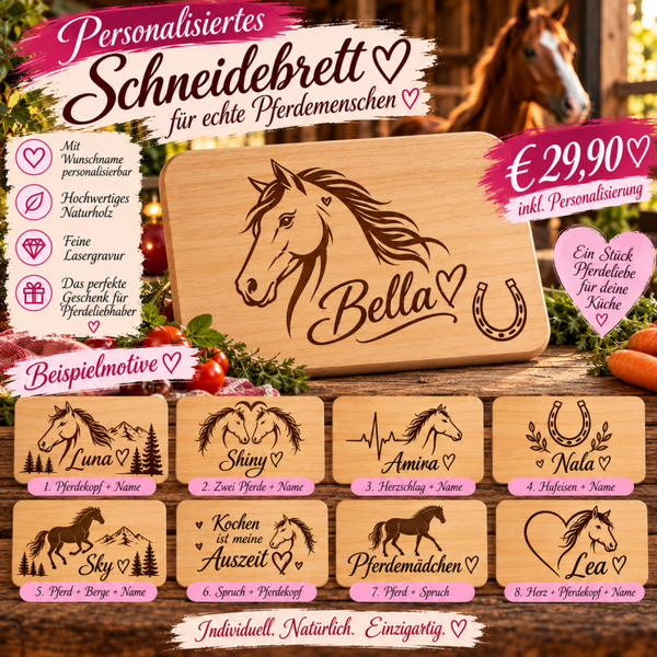 Schneidebrett personalisiert