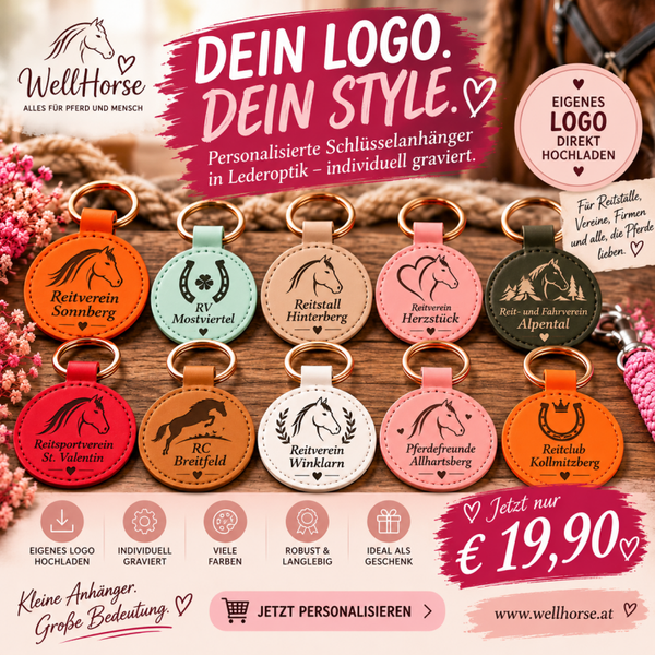 Dein Logo- am Schlüsselanhänger