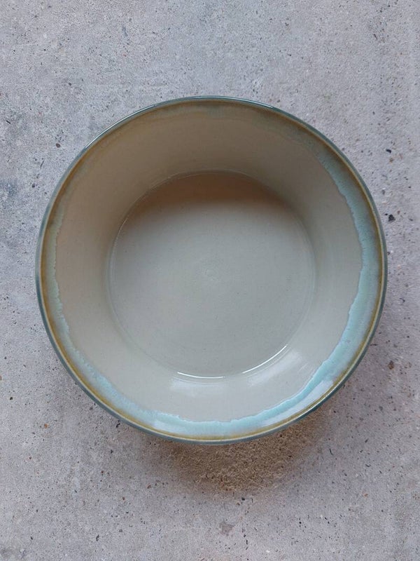 Groene schaal midden