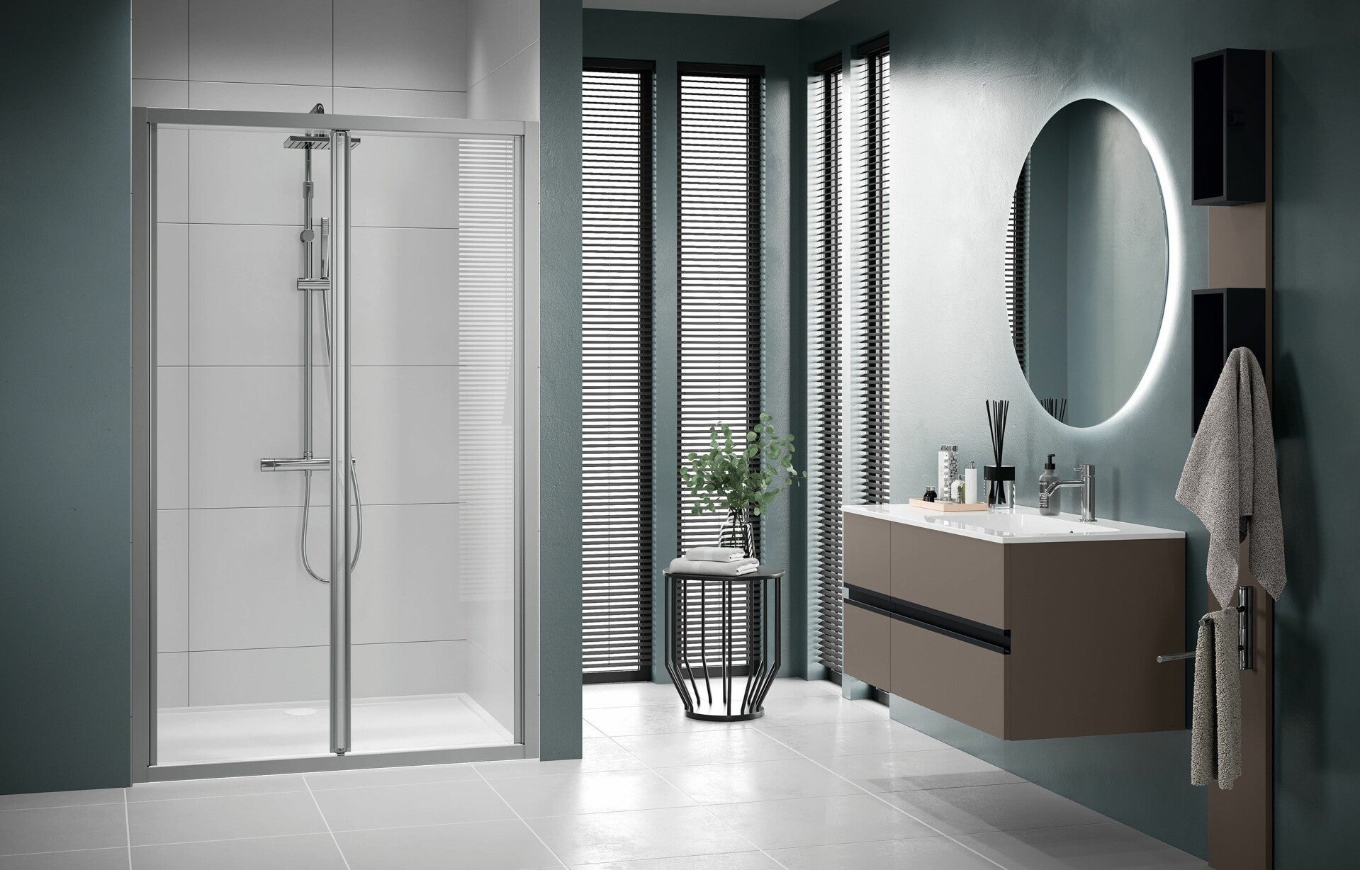 NOVELLINI S SPECIAL VOUWDEUR - WIT PROFIEL