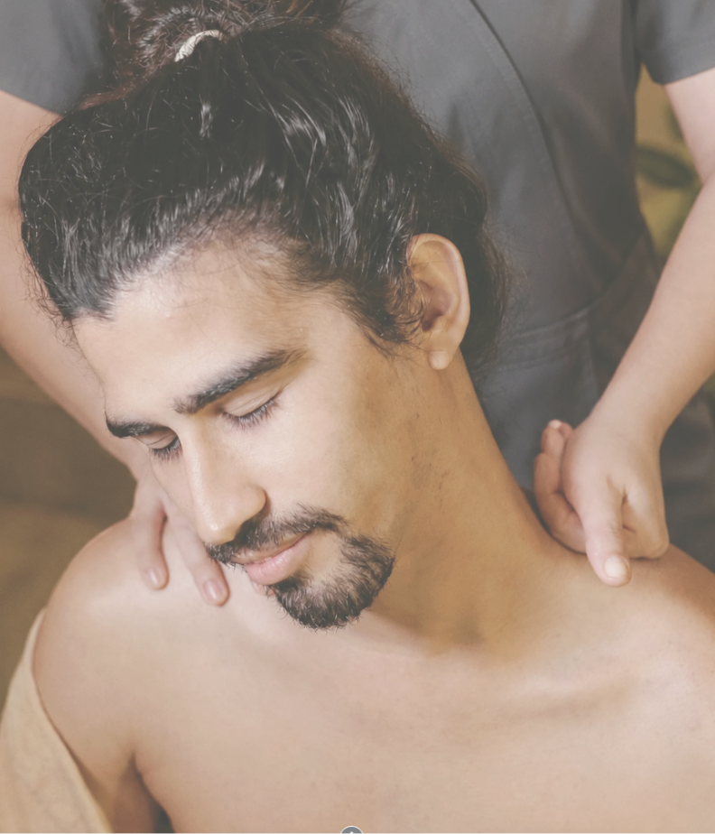 Remedial massage for neck and shoulder tension in Potts Point