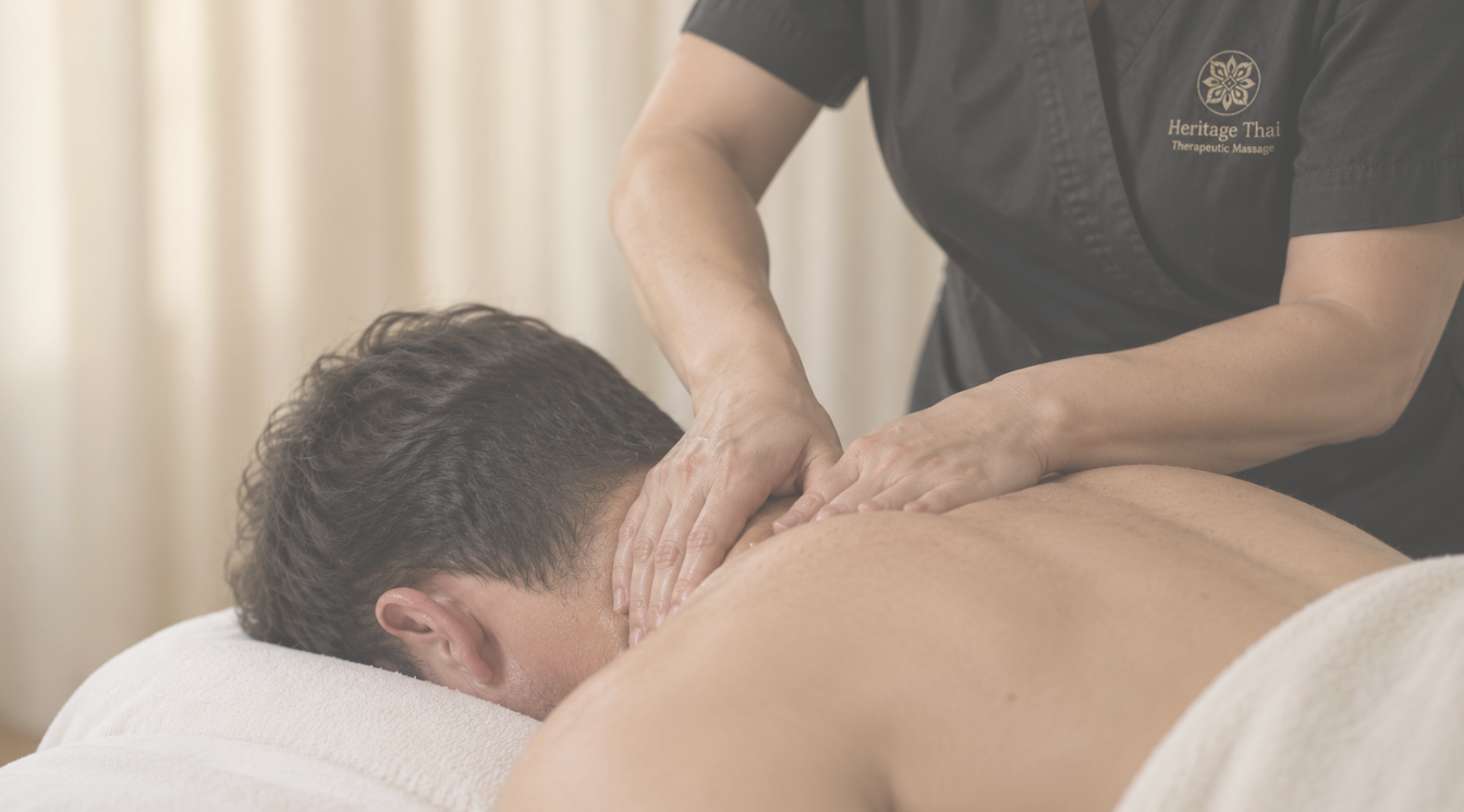 Remedial massage for neck and shoulder tension in Potts Point