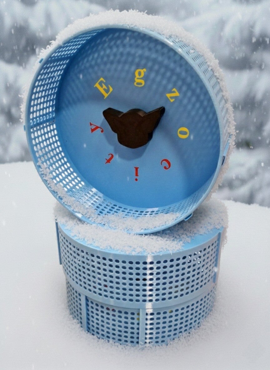 Kołowrotek 30 cm 12 cali jasny niebieski