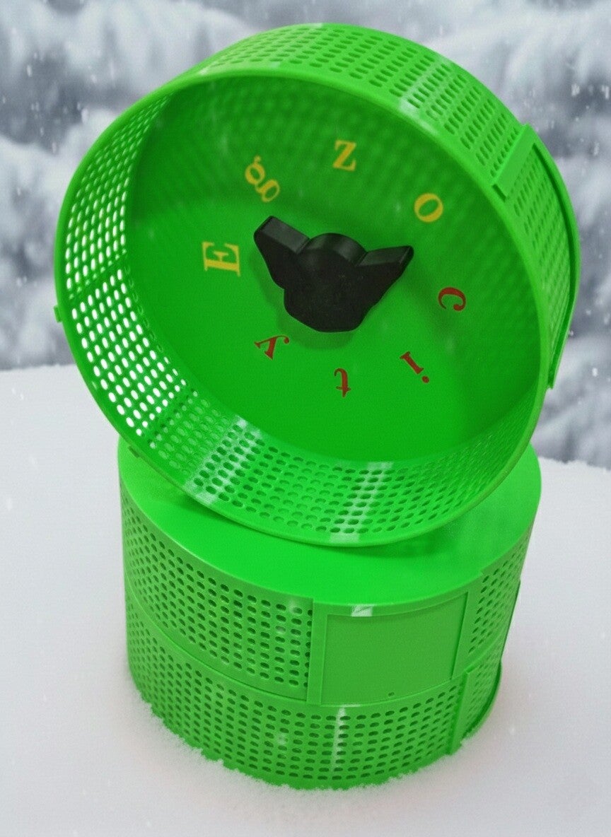 Kołowrotek 30 cm 12 cali jaskrawy zielony