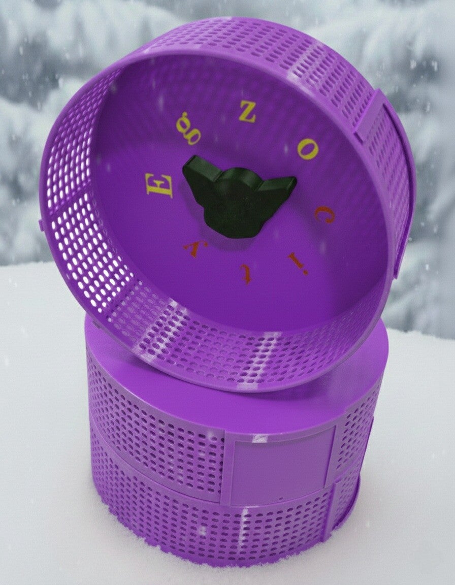 Kołowrotek 30 cm 12 cali fioletowy