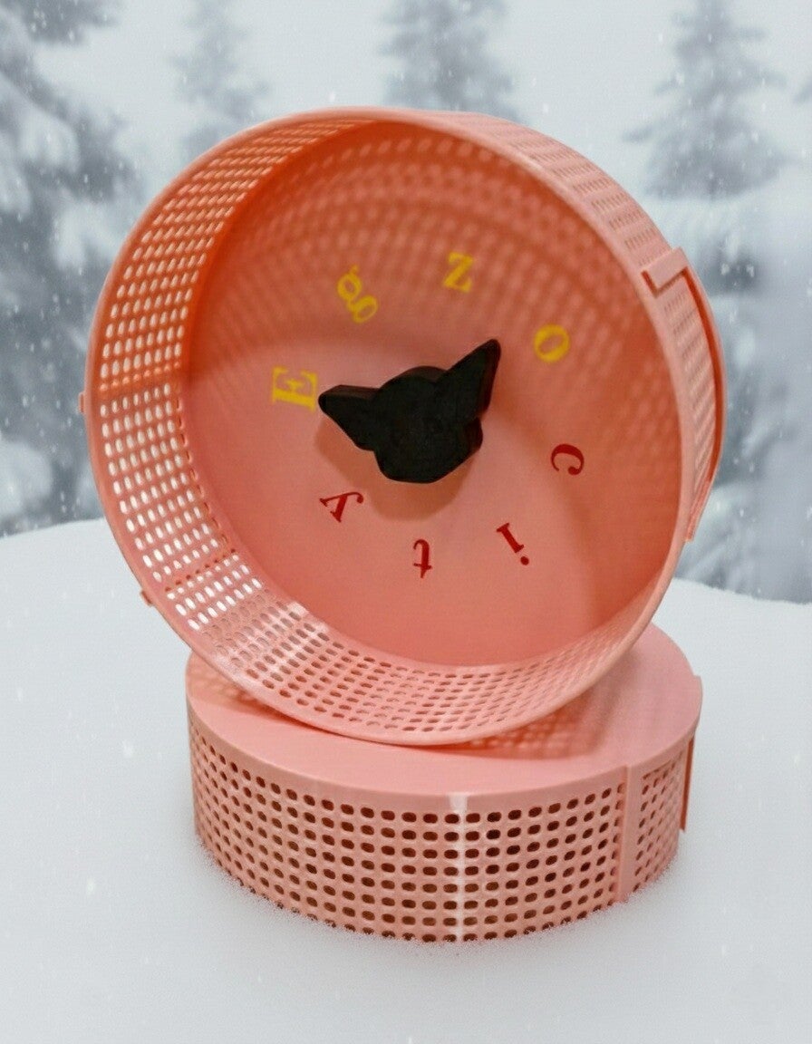 Kołowrotek 30 cm 12 cali jasny róż