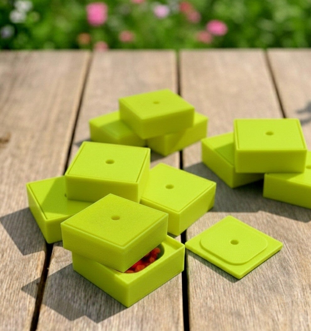 Schowek na smakołyki jaskrawy żółty