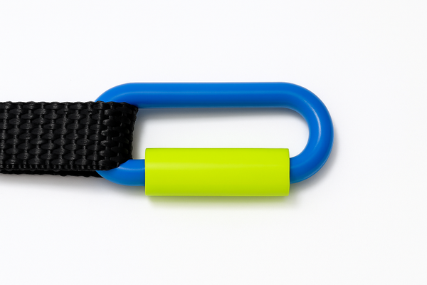 Kolorowe haczyki z blokadą