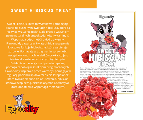 Sweet Hibiscus Treat 60g