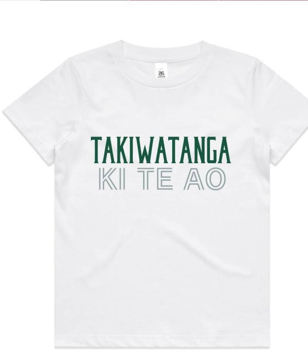 Takiwātanga Ki Te Āo Ti Haati Mā is White