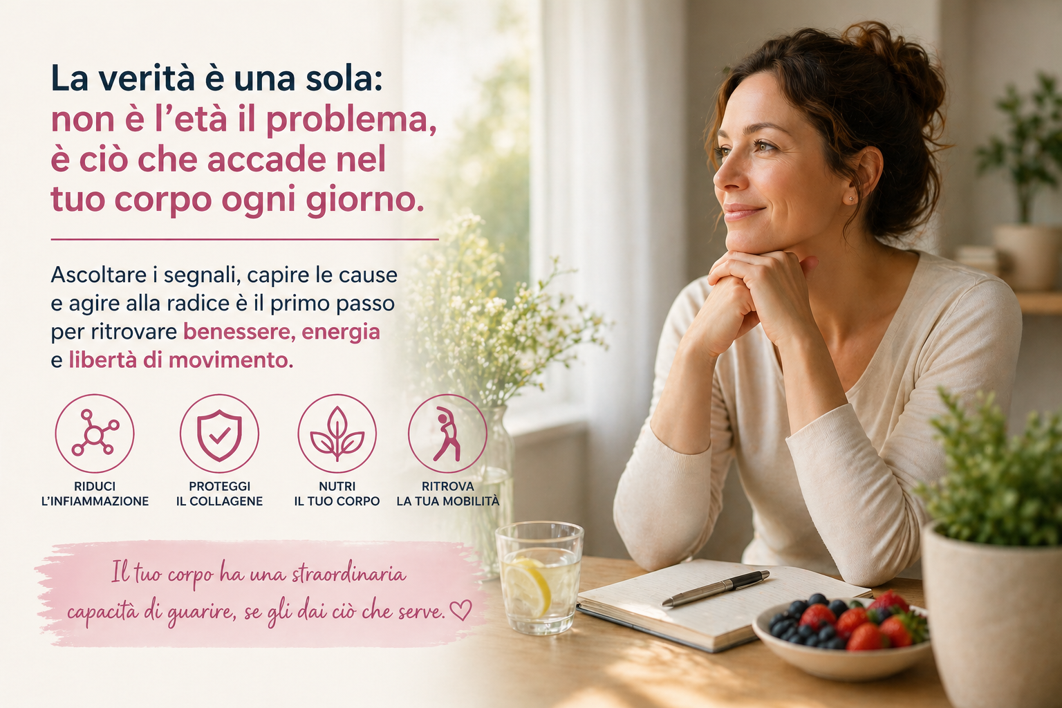 Ridurre infiammazione e dolori articolari attraverso il riequilibrio dell’insulina e del metabolismo