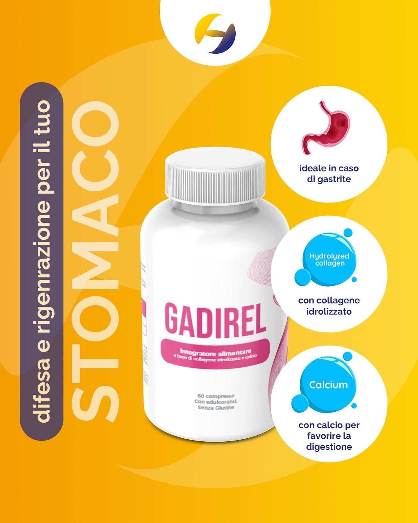 Gadirel: supporto mirato per digestione, gonfiore e benessere intestinale.