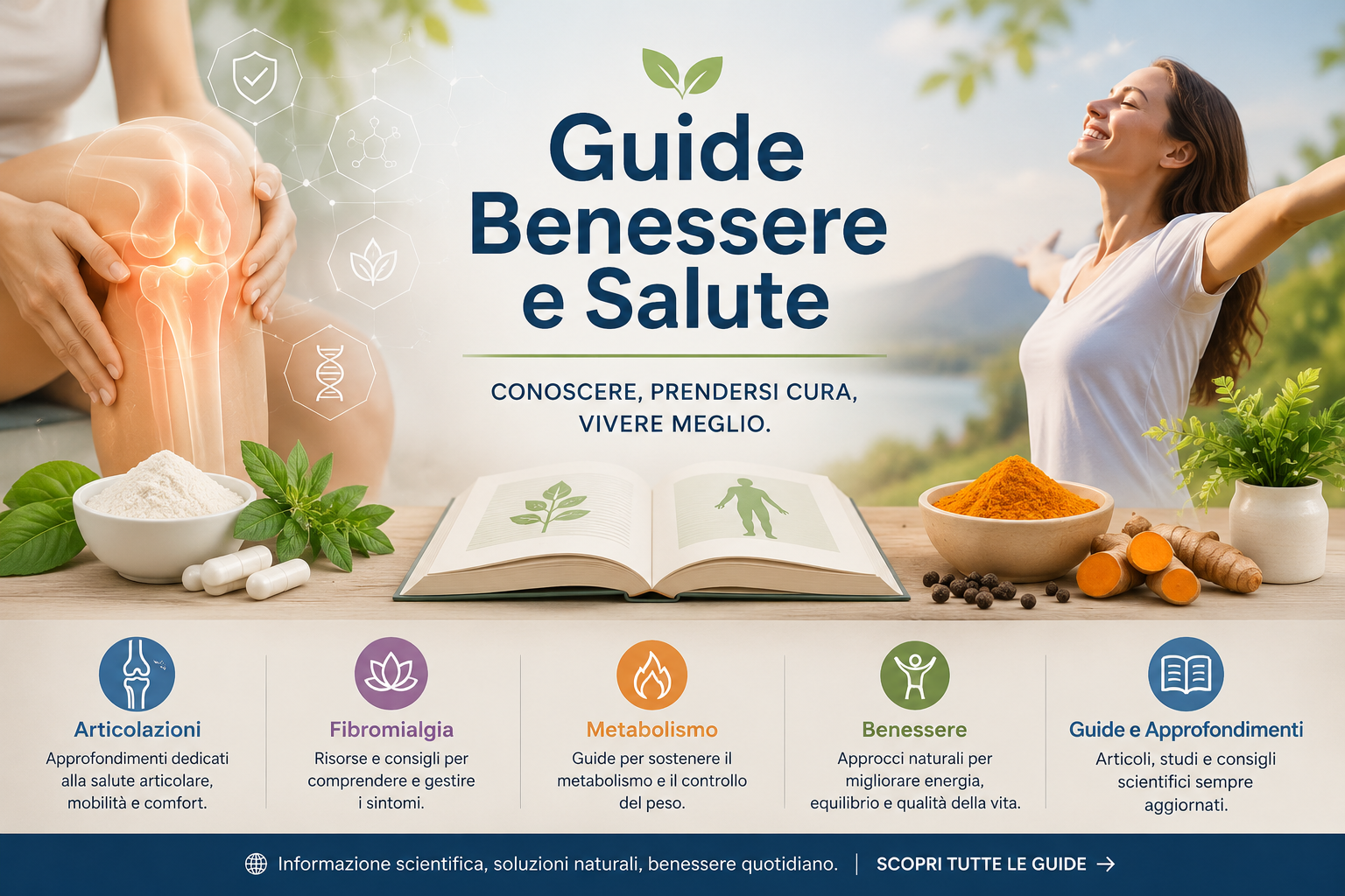 Articoli e guide su collagene, nutrizione e salute delle articolazioni per ridurre dolori articolari e migliorare il benessere